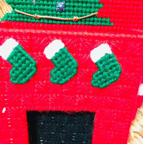 Vintage, Christmas decoration in crochet. Excellen - Picture 5 of 16